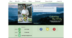 Desktop Screenshot of cateringbycindy.com